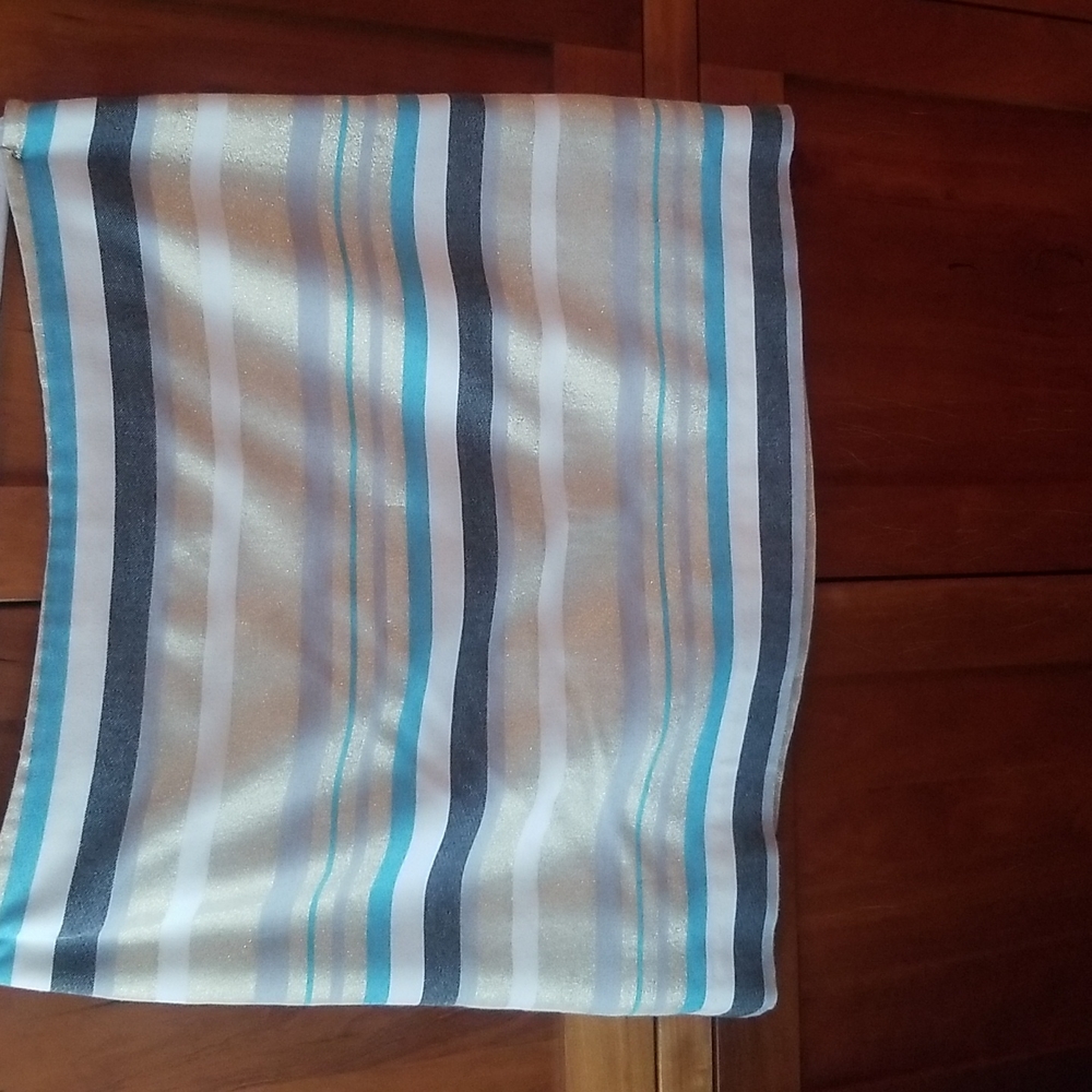 Loft striped a-line skirt, size 14